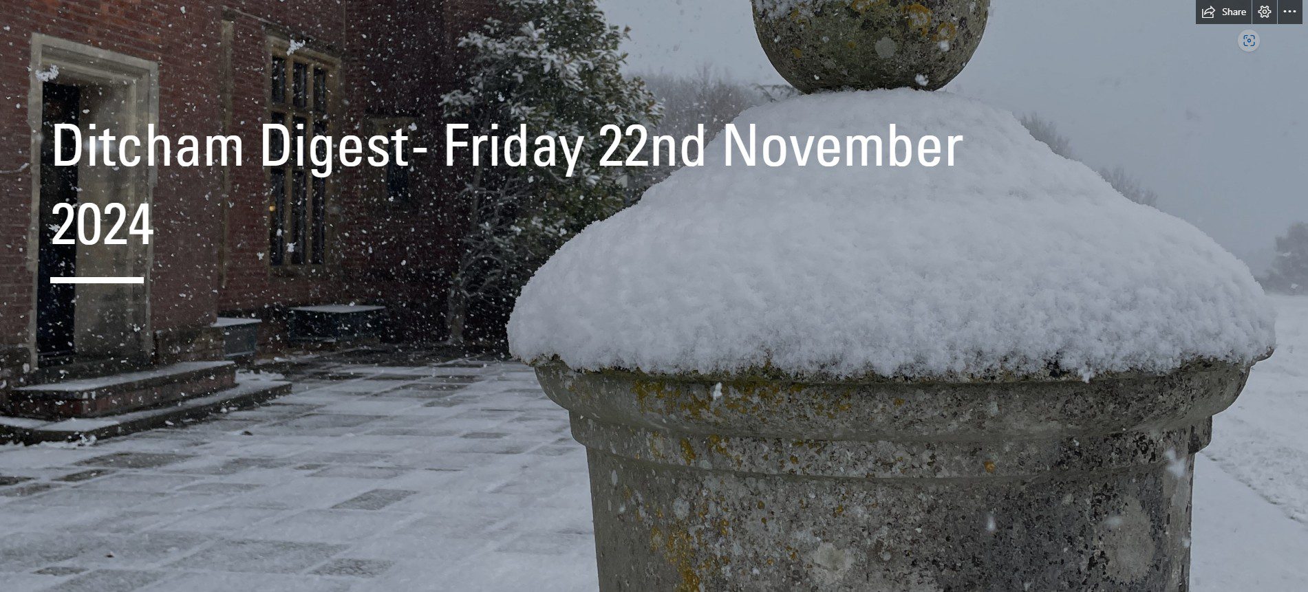 digest 22nd Nov